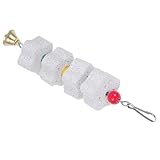 Protection de la maison : en fournissant une pierre à mâcher dédiée, les animaux domestiques sont moins susceptibles de ronger les meubles, protégeant ainsi votre maison des dommages. pierre pour chinchillas, à mâcher pour oiseaux