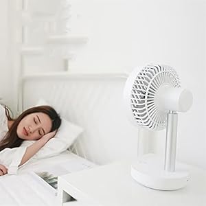 HAOSHAN BEDANKT Mini USB Desk-fan draagbare ultra-rustige creatieve elektrische fans Silent Desktop Ventilador…