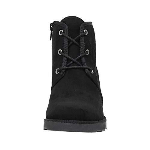 Dunes Women's Kim Hidden Wedge Boot +Memory Foam & Wide Widths Available Black, 8 #TOP2