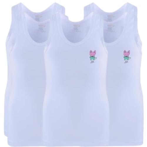 Image of Prince Boys' Colors & Print May Vary Cotton Vest|Pack of 5