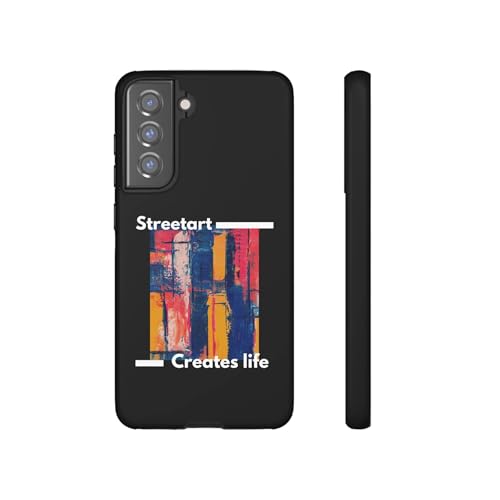 Coque protectrice Samsung S21 FE Street Art motif graffiti