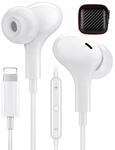 Amazon.co.jp: MFi認証済 iPhone イヤホン 有線 マイク 付き 純正
