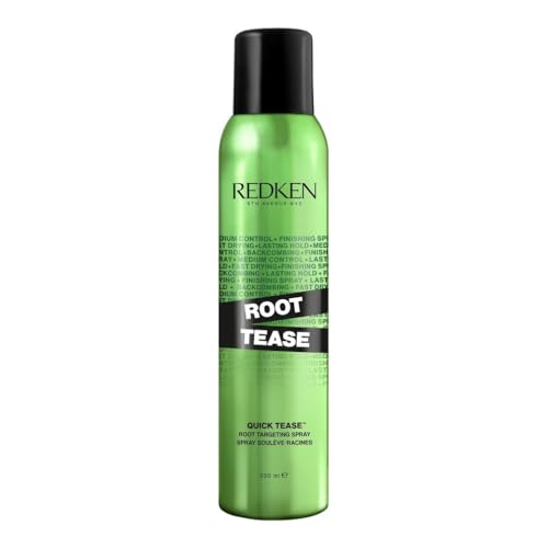 Redken | Innovatives Finishing Spray für alle Haartypen, Ideal für toupierte Looks, Mattes Finish, Vegane Formel, Root Tease Spray, 1 x 250 ml