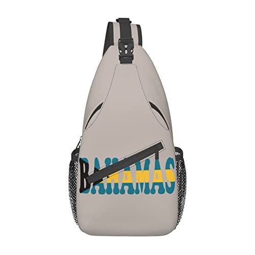 Mochila bandolera urbana color negro unisex miniatura 2
