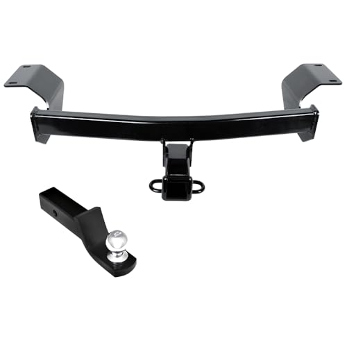 Armordillo Class 3 Trailer Hitch 2-Inch Receiver with Loaded Ball Mount|Compatible with 2017-2025 Honda CRV CR-V|8736081|Tow Hitch|Gloss Black by ARMORDILLO - Used condition - US$235.95