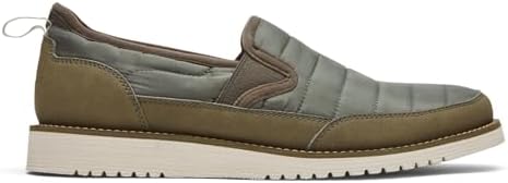 Rockport Men's Axelrod Quilted Slipper, Olive, 12 | Image 1
