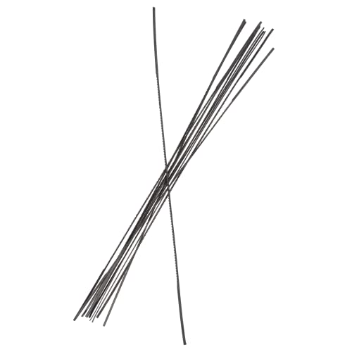 PRODIAMANT Laubsägeblatt Größe 3 fein, für Metall 12 Stück 130mm Made in Germany