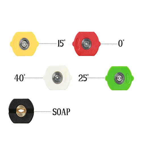 Chusui 5 pcs Bicos de Pulverização Conectores de Pistola de Pulverização Kit de Adaptadores de Ponta