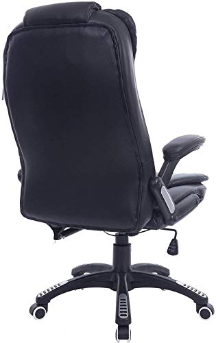 Chaise de bureau pivotante rose contre le mal de dos en télétravail