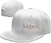Salisbury University Baseball Caps Unisex Flat Brim Baseball Cap Hat White