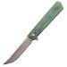Eafengrow EF56 Ball Bearing Tactical Pocket Knife 9Cr18Mov Blade G10 Handle Folding Knife Outdoor Survival Camping EDC Tool (EF56-jade)