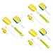 minkissy 12 Pcs Washing Brush Cleaning Brush Feeding Bottle Four Piece Set