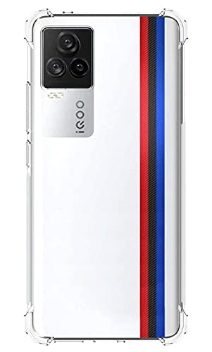 PrimeLike Shockproof Bumper Ultra Clear Slim Anti-Slip Grip Soft Flexible Back Cover for Vivo iQOO 7 Legend (Transparent) (B09H4VG214) Amazon Price History, Amazon Price Tracker