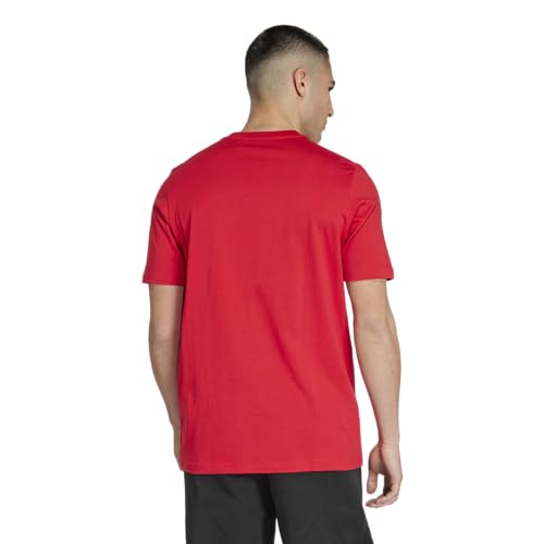 adidas Camiseta masculina Manchester United DNA, Vermelho Mufc, G
