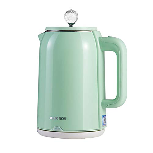 Preisvergleich Produktbild Elektrischer Wasserkessel, Pfeifkessel Aus Edelstahl, Schnellkochfunktion & Abschaltautomatik, Teekocher, 1500 W [Energieklasse A++]