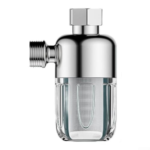 Filtre de douche en acier inoxydable avec 40 filtrations, élimine