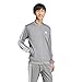 adidas Men's Tricot Regular Fit Sportswear Track Top, Black Melange, Small