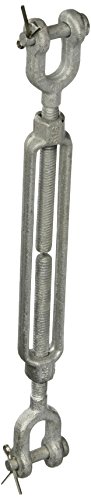 Tensores para Cables Chicago Hardware Quijada 5/16" X 4-1/2" Galvanizado 800 lb. carga de trabajo miniatura 1