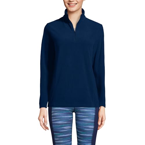 Lands' End Anyweather Fleece Quarter Zip Pullover