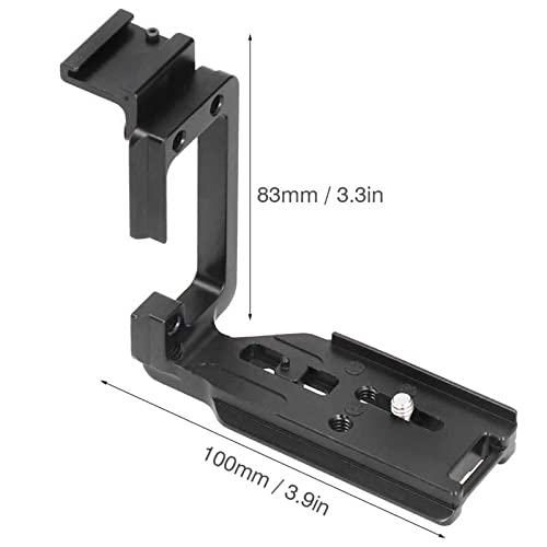 KBREE Accessori per Fotocamera Fotocamera in Lega di Alluminio a sgancio rapido L Piastra a sgancio rapido per riprese Verticali Adatta per Piastra a sgancio rapido Canon EOS-R5