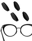 EZReplace Naselli di ricambio per occhiali da sole Oakley HSTN OO9242/Top Knot OO9434/Side Swept OO9445/Spindrift OO9474/Wildrye OO9230, 2 paia (nero)