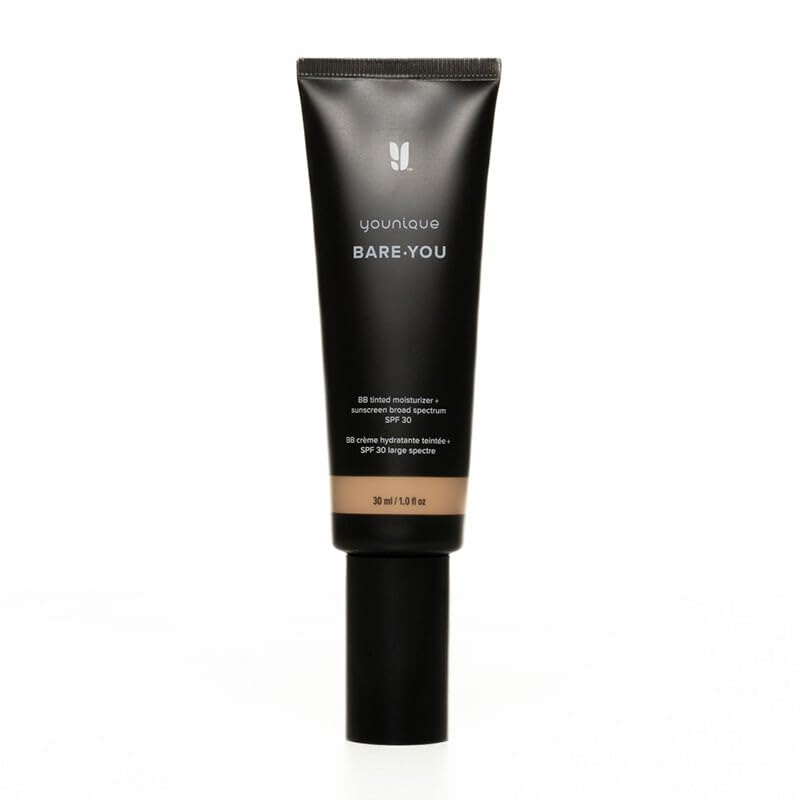 Younique BareYou BB Tinted Moisturizer Light Medium 1 fl oz SPF 30 Hydrating Dewy Radiant Complexion Face Moisturizer
