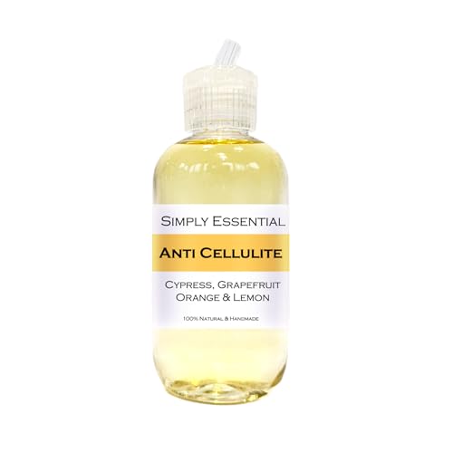 Simply Essential Anti Cellulite Massage Oil Cypress, Grapefruit, Orange & Lemon 100ml Toning and Body Firming