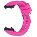 KangPlus Silicone Band Compatible with Amazfit T-Rex 2,Comfortable Silicone Watch Accessories Sport Breathable Adjustable Bracelet with Install Tools for Women Men - Rose Pink