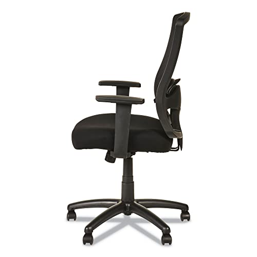 Alera Aleet4117B Etros Series 275 Lbs. Capacity High-Back Swivel/Tilt Chair - Black #TOP4