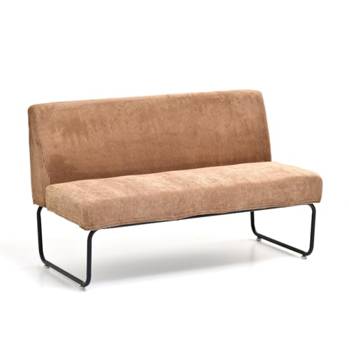 Belca(�x���J) �\�t�@ 2�l�|���\�t�@ ��112.5×���s59×����70.5cm ���ʍ���42cm �u���E�� �R�[�f�����C���n �A�C�A���t���[�� �I�Ȃ� �_�C�j���O�`�F�A �h���C�N���[�j���O �A�W���X�^�[�t�� BB-NVS-2PCBR