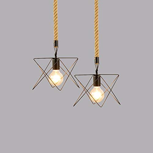 Suspension lumière créative en corde pour éclairage de table restaurant - 4
