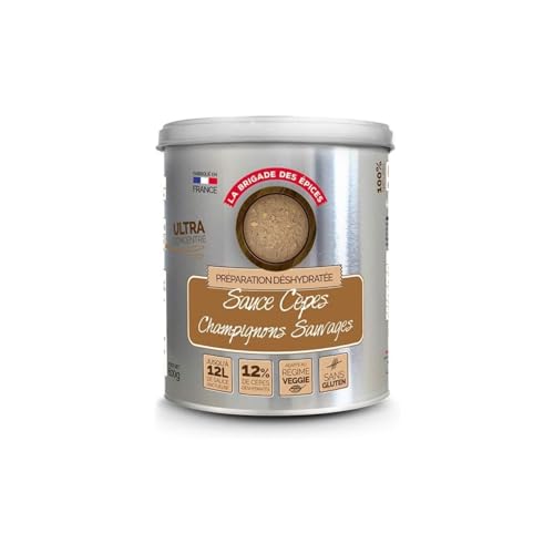LA BRIGADE DES ÉPICES Salsa de Cebollas Deshidratadas y Setas Silvestres 600 g