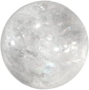 B&P Lamp BrilliantCut 1 1/2 Inch (38 MM) Clear Plug Rock Crystal