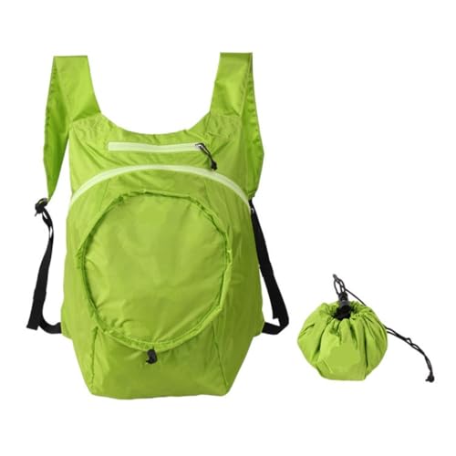 Sac à dos d'extérieur pliable orange pour ne plus encombrer vos bagages