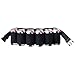 ACAMPTAR 6 Pack Portable Taille Bouteille Beer Belt Bag Bouteilles De Vin Porte-Canettes, Noir