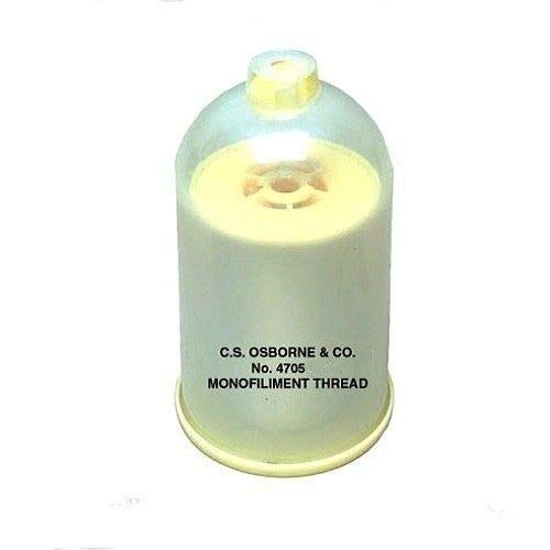 Hilo monofilamento extra pesado Clear Nylon 8600 yardas miniatura 1