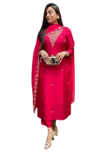 Kurta coupe droite brodé KESUDI costume de mariage et grande fête