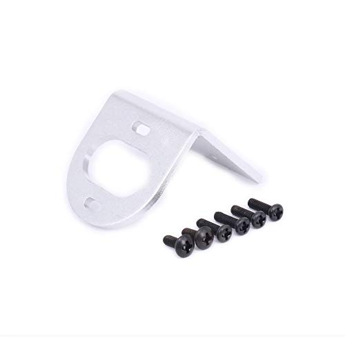 Adjustable 540 Motor Mounting Mount Fixed Bracket Holder For Wltoys 1/12 12428 12423 12628 Fy01/02/03/04/05 Desert Buggy Short Course Rc Car Upgrade Parts(Silver) #TOP3