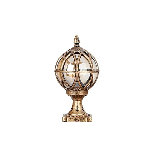 Lampe murale étanche extérieur vintage lanterne noire luminaire jardin