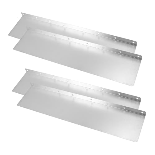 Canalón protector de salpicaduras Mikikit en pack de 4 piezas para tejados 2