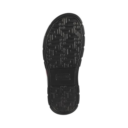 Image of Metro Men Leather Comfort Everyday Casual Slippers
