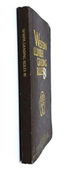 Paperback Western Lumber Grading Rules 81 Book