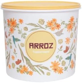 Tupperware Caixa Arroz 5Kg Floral | Conservar Mantimentos