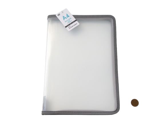 Amazon | ファスナー付ファイルケース A4 | ドキュメントファイル