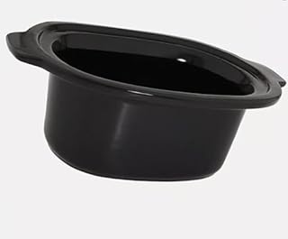 Crock Pot 910003831 Replacement for Black Ceramic Crock Insert Compatible with All-Clad SD700450 ss 990903 SS-990903