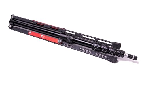 REFLEX CAMERA Aluminium Light Stand 88" 7ft 3in Lightweight & Compact Lighting Stand for Photography Twist Lock - Image 4