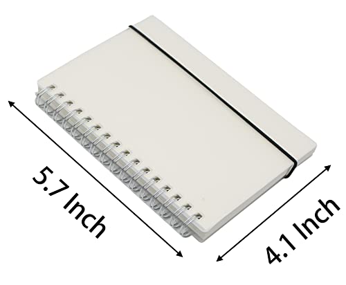 Carnet A6 à spirales lot de 2 notes quotidiennes