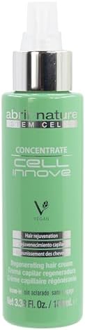 abril et nature - Cell Innove - Professional Hair Serum - Regenerates and Rejuvenates - For All Hair Types - Concentrated with Plant Stem Cells - Cuticle Sealer - 100 ml