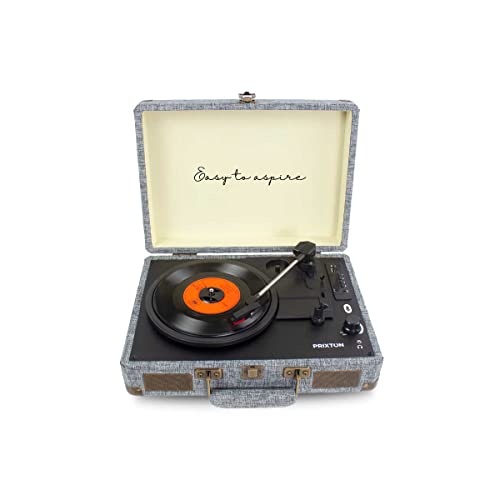 PRIXTON VC400 – Platine Vinyle Vintage – Tourne Disque Vinyle – Lecteur de Musique Via Bluetooth et USB – 2 Haut… - Les Beatles, Paul McCartney, John Lennon, RIngo Starr, George Harrison PRIXTON VC400 - Platine Vinyle Vintage - Tourne Disque Vinyle - Lecteur de Musique Via Bluetooth et USB - 2 Haut… – Image 4