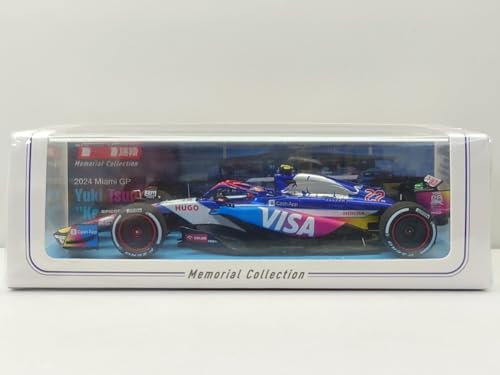 Limited 500 Racing On F1 Breaking Special Order Spark 143 Visa Cash App RB VCARB 01 2024 Miami GP Yuuki Kakuda #22FS50 ADIF0@k25221